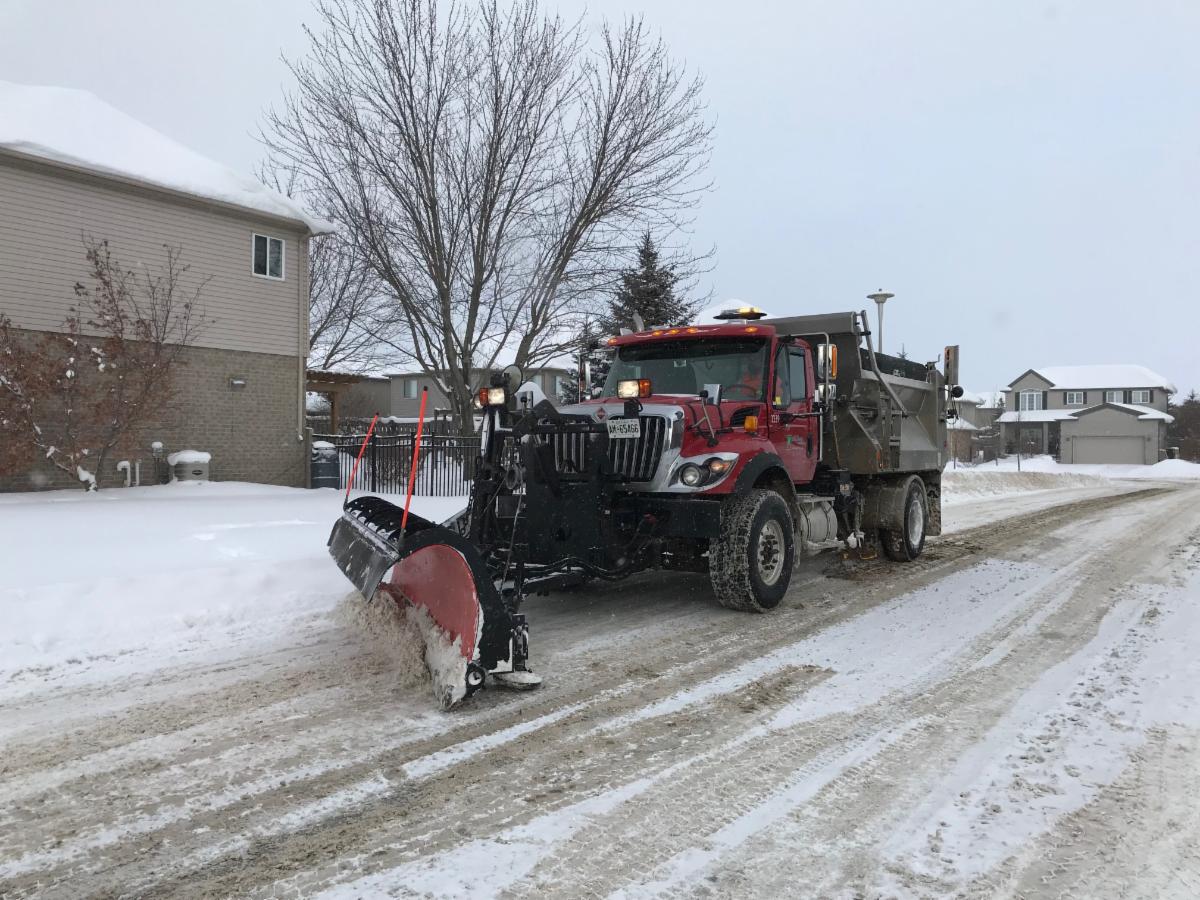 snow plow