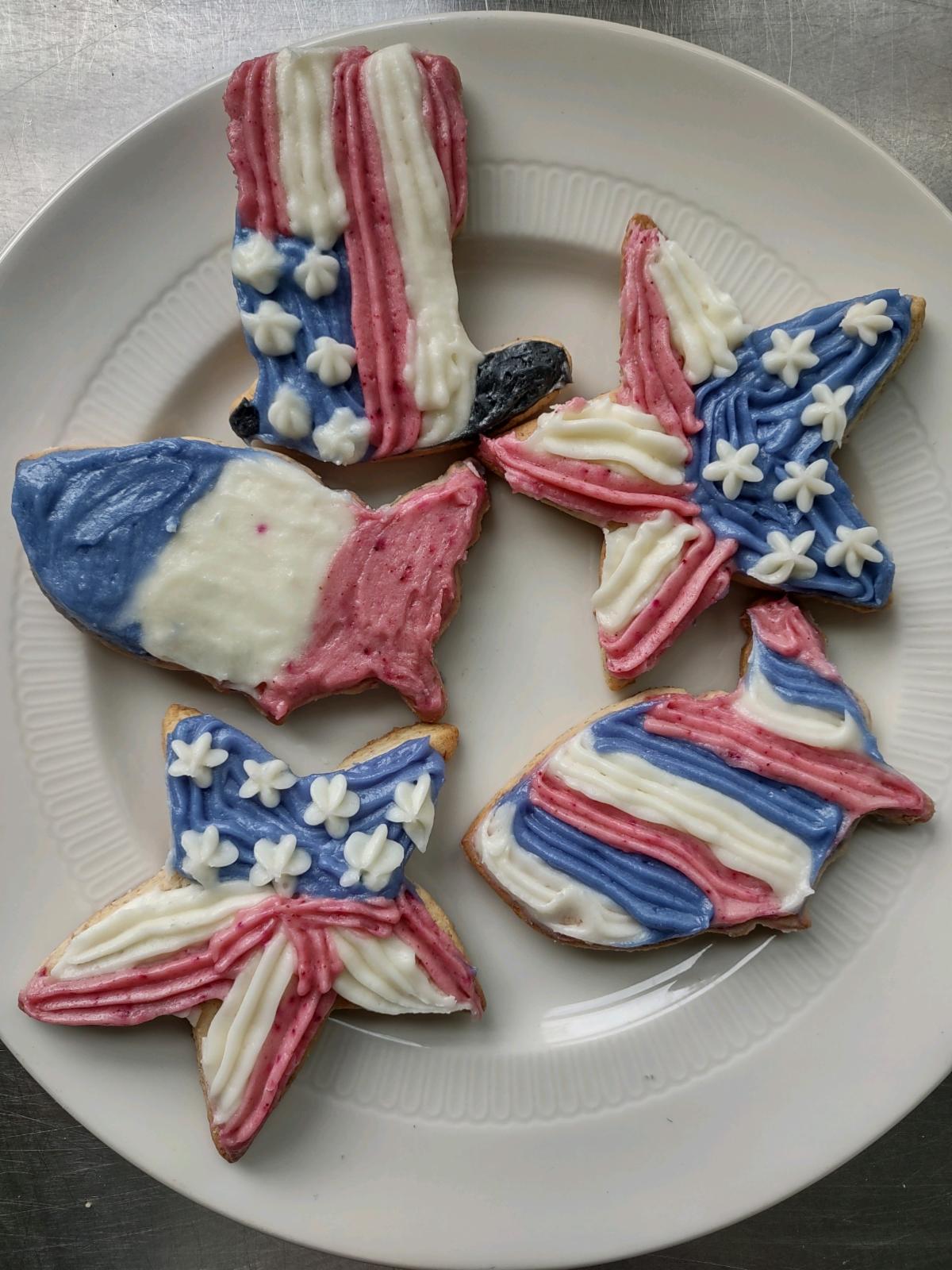 Memorial Day cookies