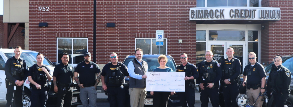 Rimrock CU donation to Billings PD