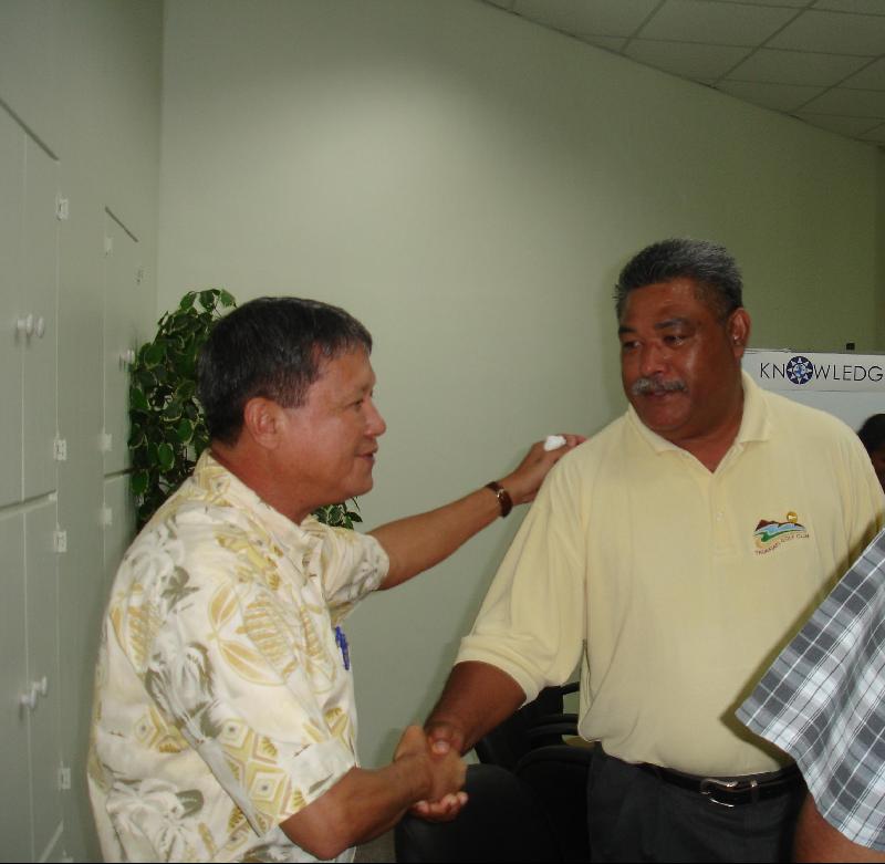 Palau VP Elias Chin welcomes leaders to PLF