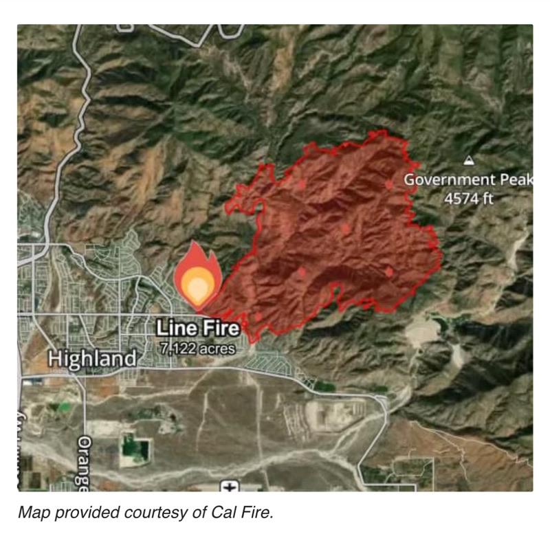 Line Fire Update September 7, 2024