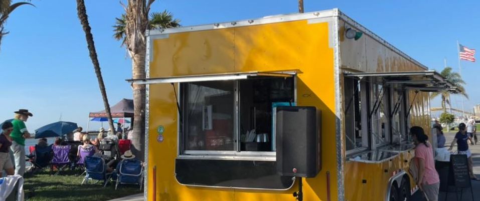 The Blue Fish Kitchen food truck.