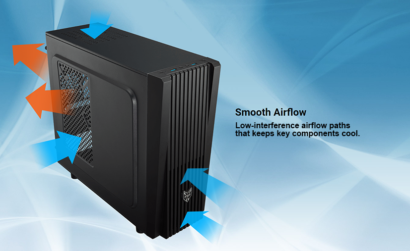 FSP CST110 Mini Tower PC Case ️