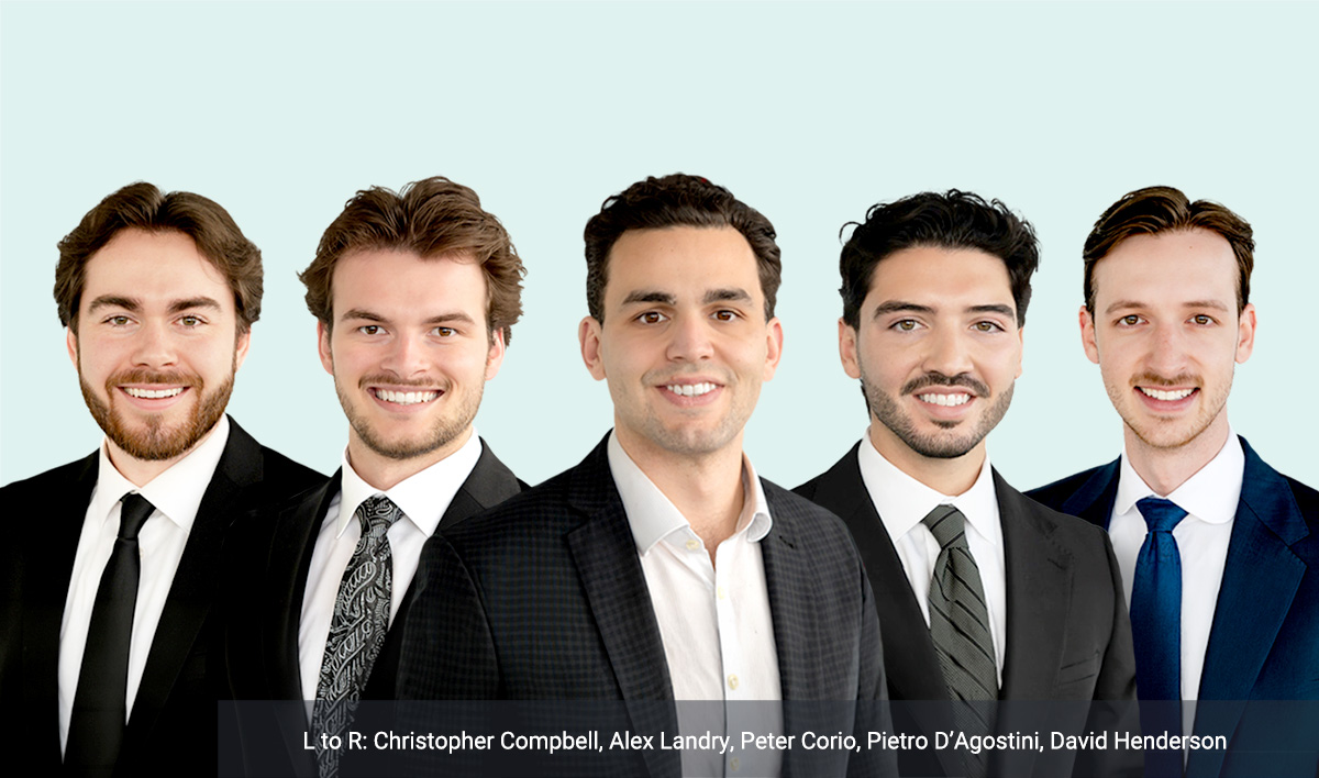 Meet the newest members of our Corporate Finance team