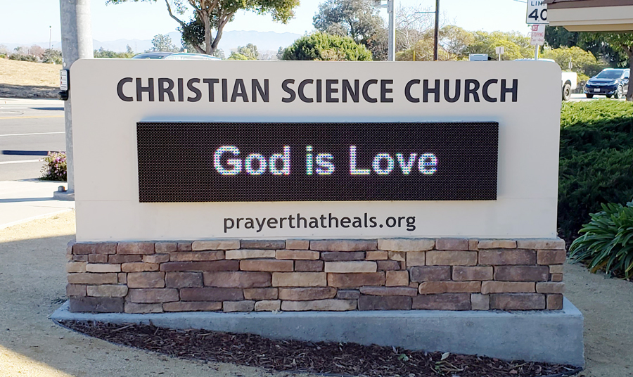 Church sign