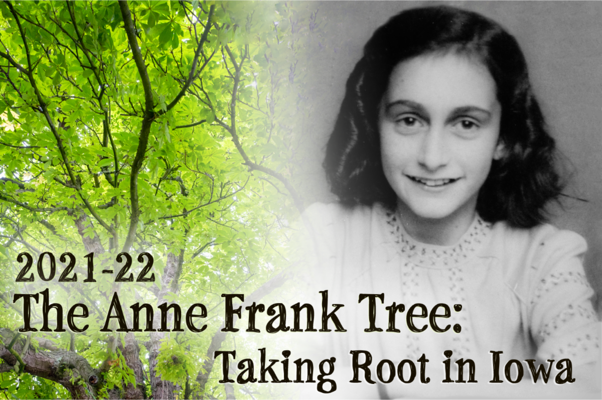 Anne Frank and tree