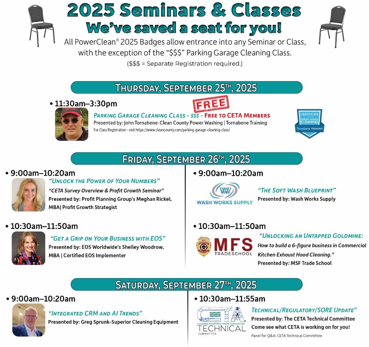 2025 Seminars_Classes