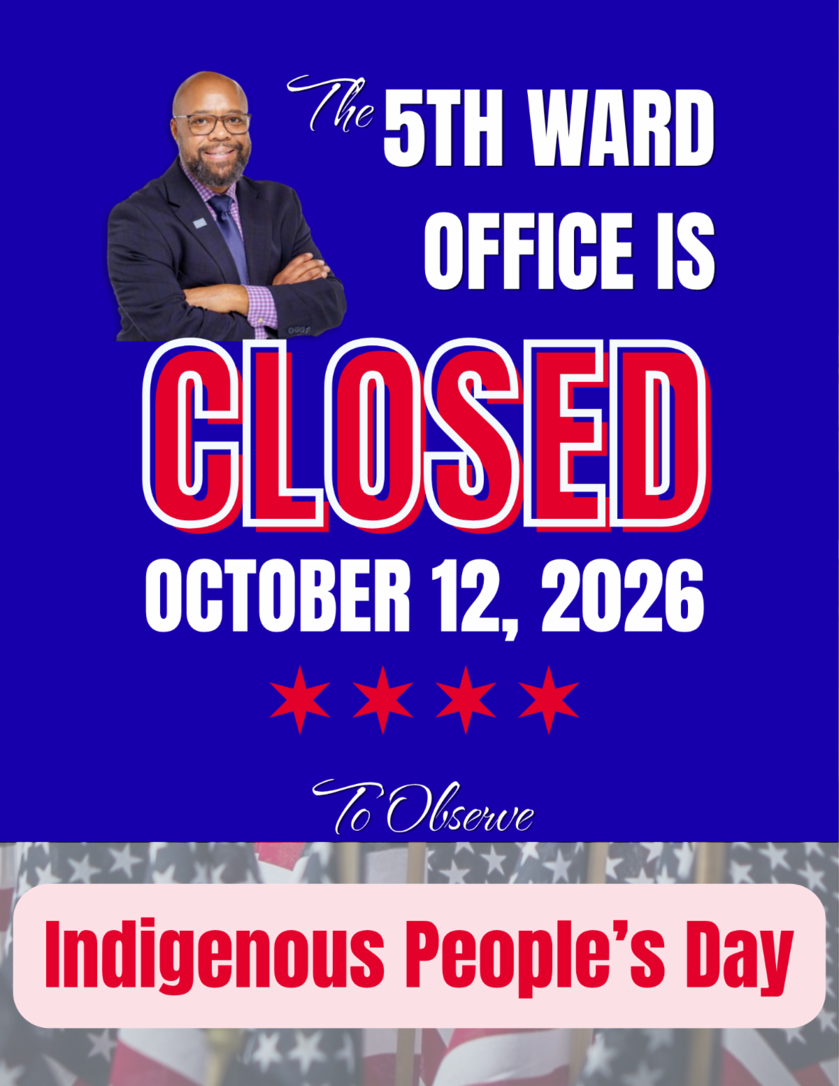 Office Closed Oct 12