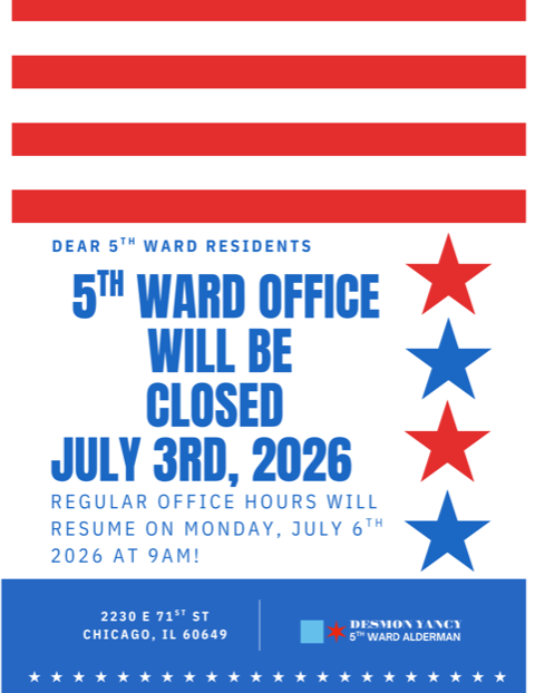 July 3 office closure