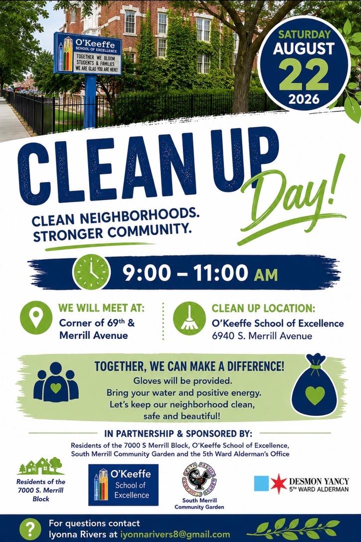 O'Keefe Clean Up Day