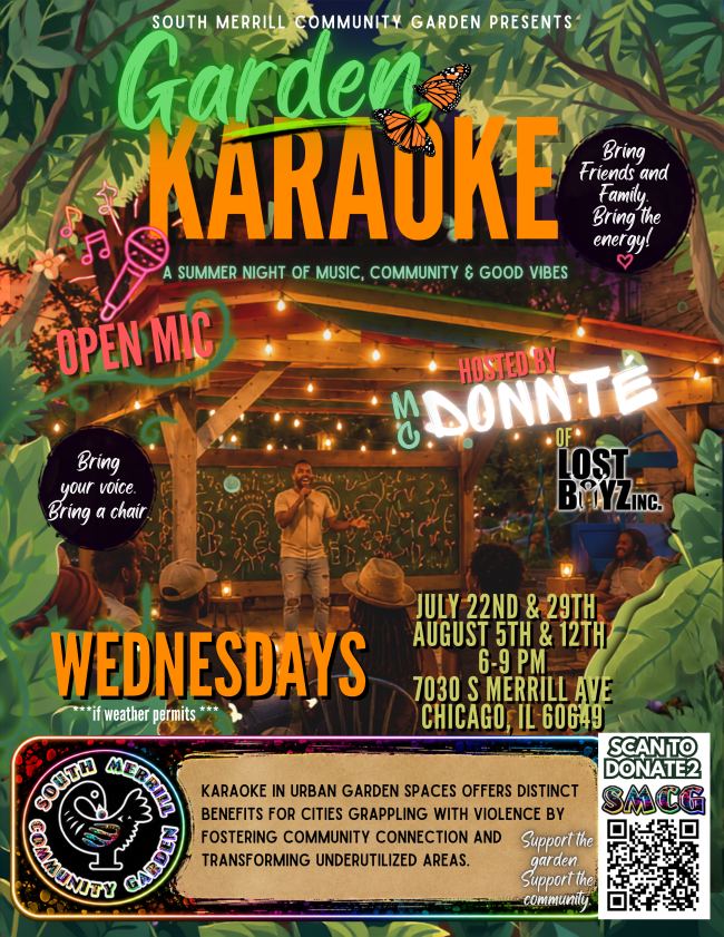 Karaoke in the Garden