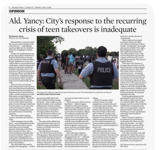 Chicago Trib Op-Ed