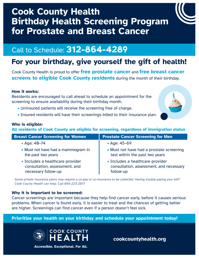 Birthday Health Screening