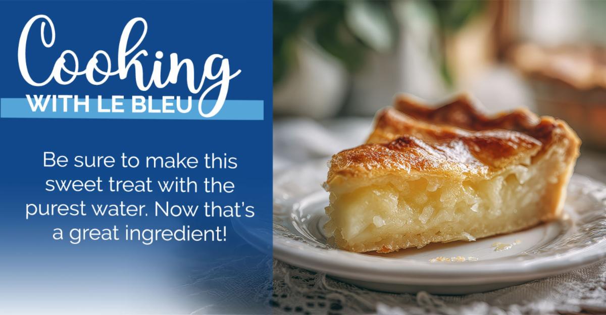 Water Pie Pic - Cooking with Le Bleu