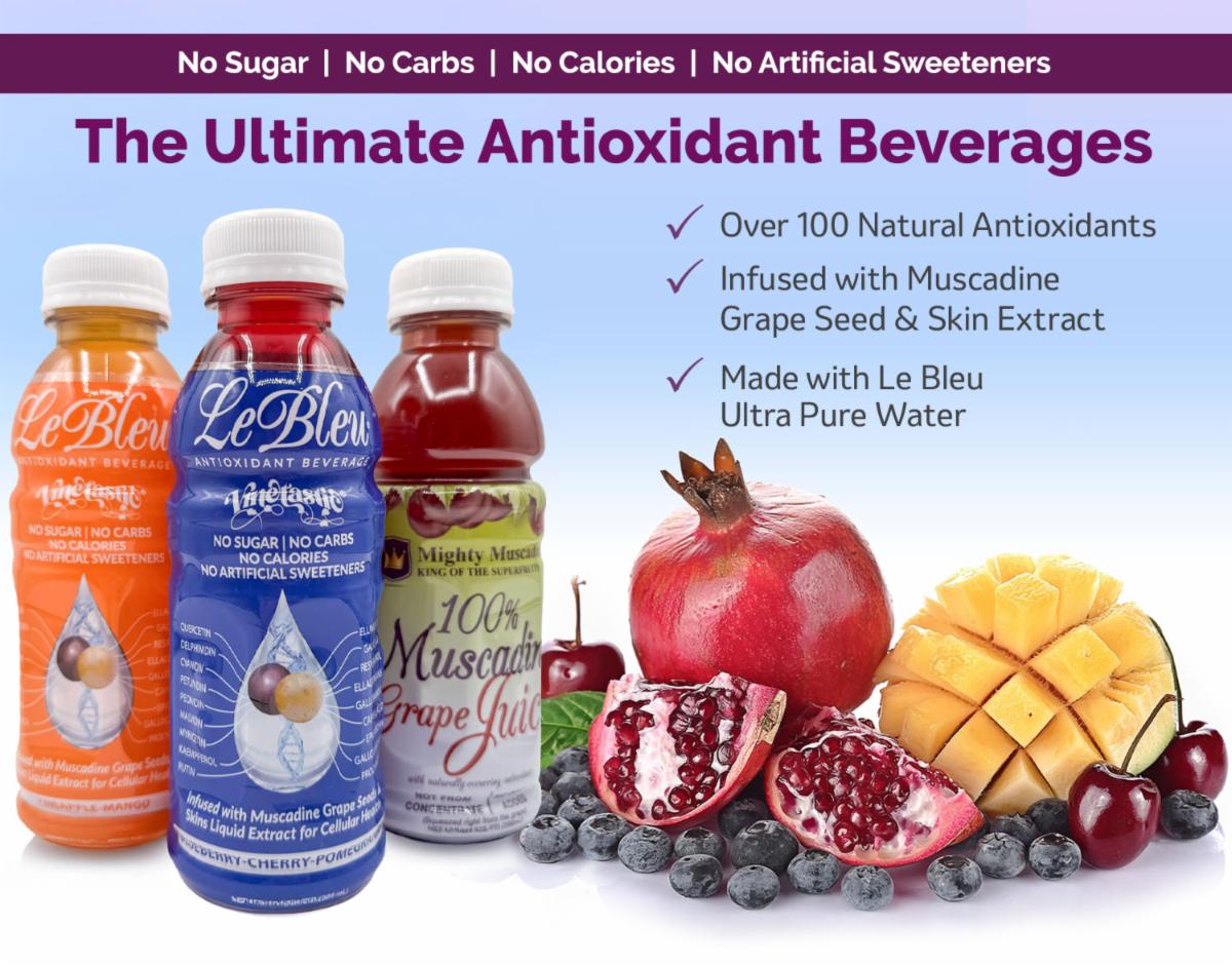 Muscadine Fruit Juices Header