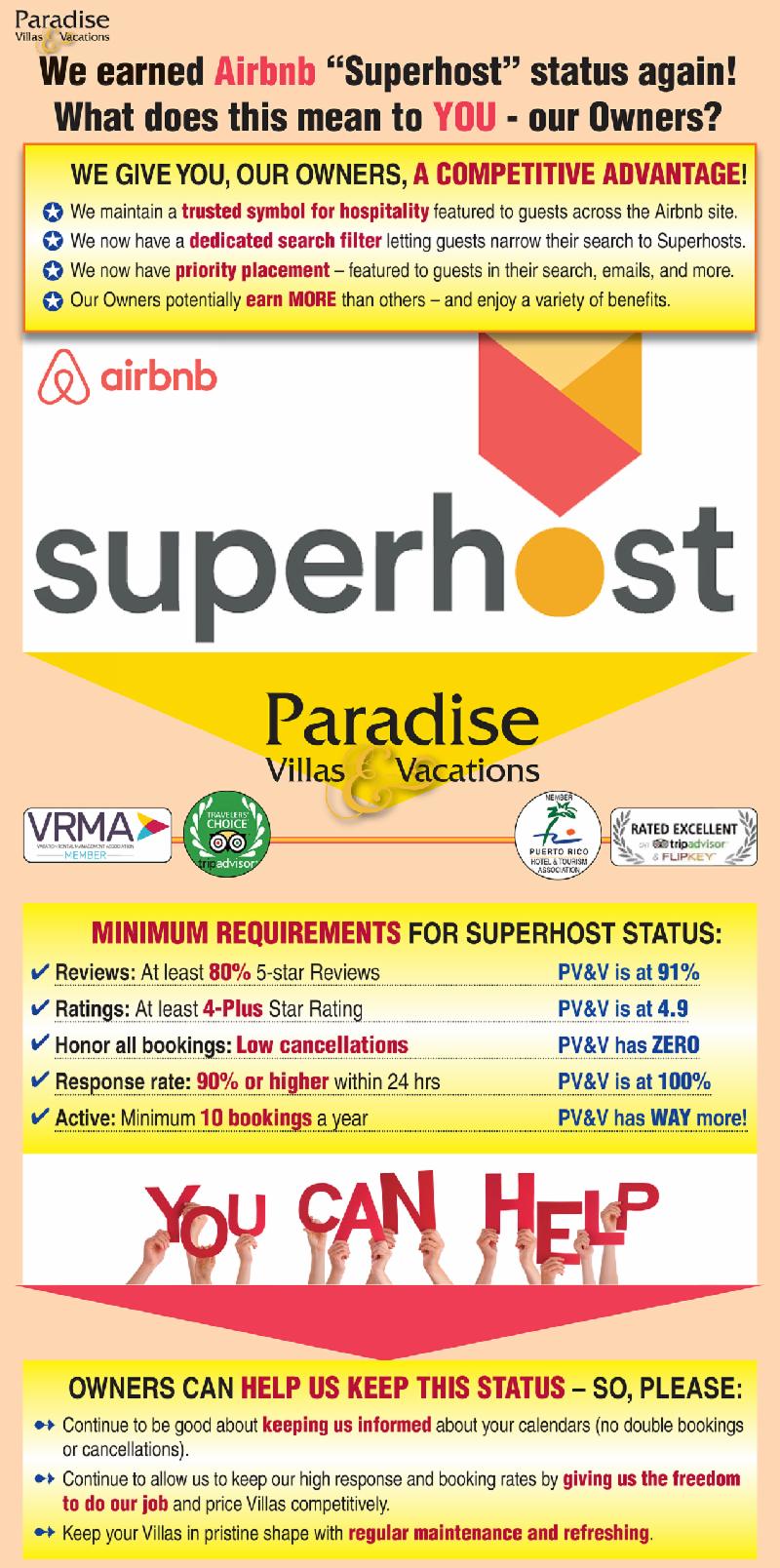 Superhost for Owners