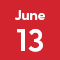 June 13