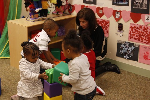 CHS Christie with toddlers