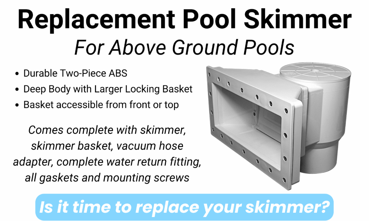 Replacement Pool Skimmers On Sale and Ready to Ship ☀️ Is it time to