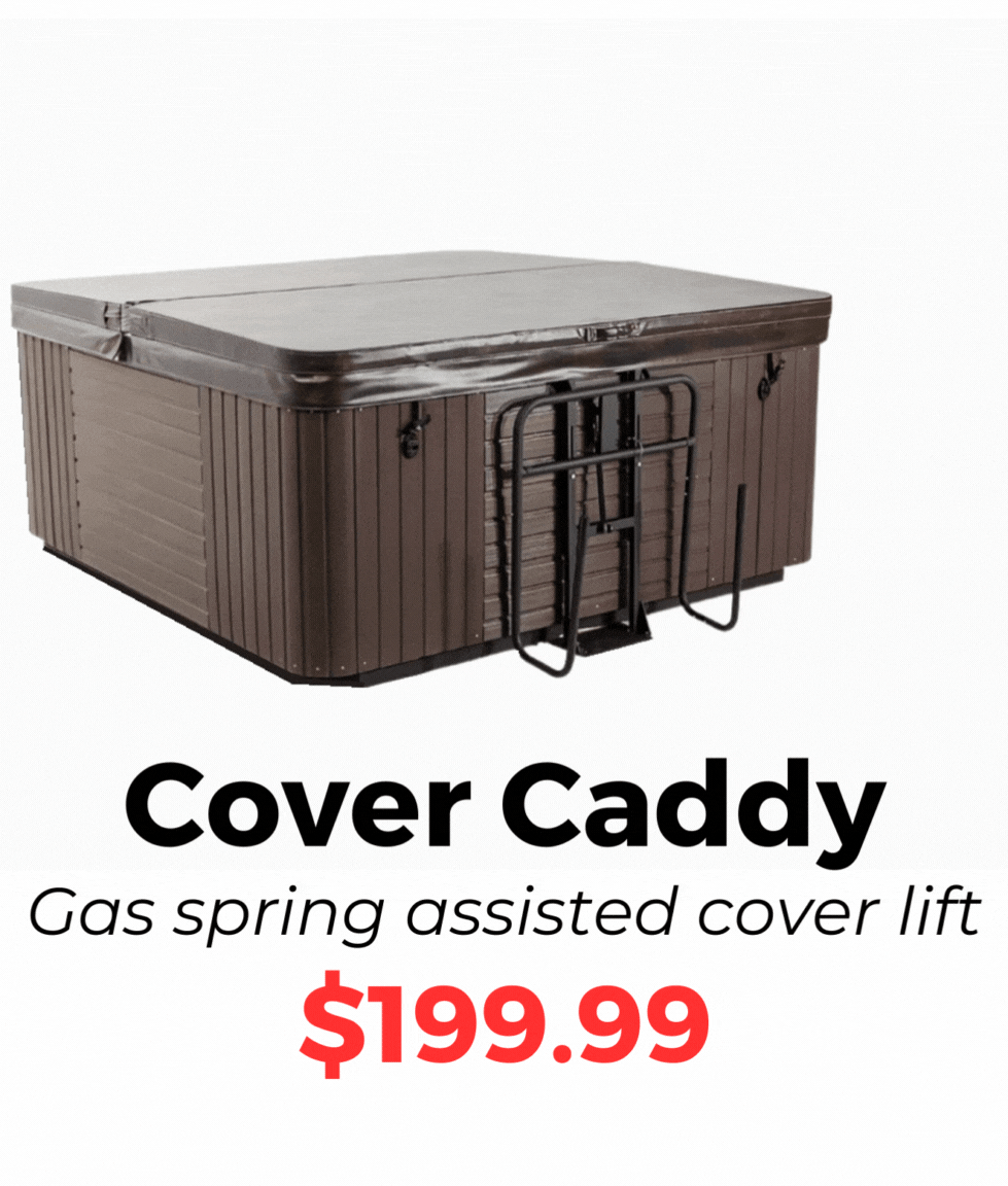 Spa Handrail with LED Light 💡 Get in & out of your hot tub with ease