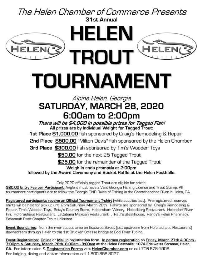 31st Annual Helen Trout Tournament