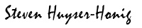Steve's signature