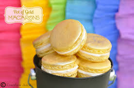 Pot of Gold Macarons