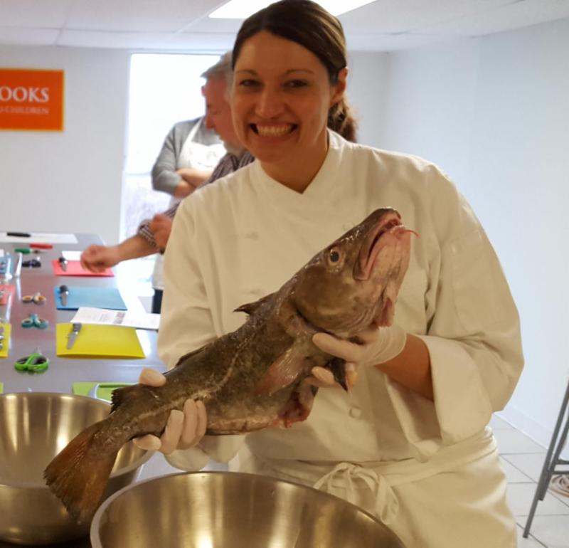 Chef Deja and New England Cod