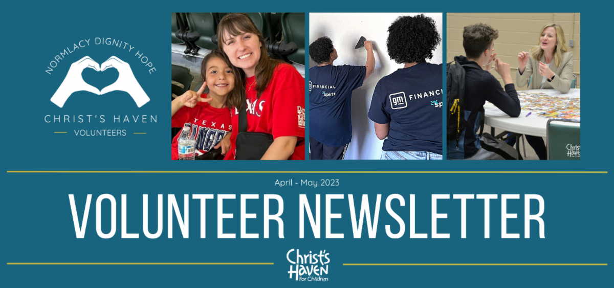 Volunteer Newsletter April & May 2023