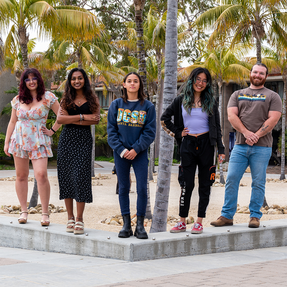 UCSB Library Award for Undergraduate Research winners