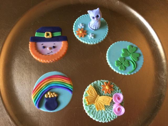 St Patrick's Day cupcakes