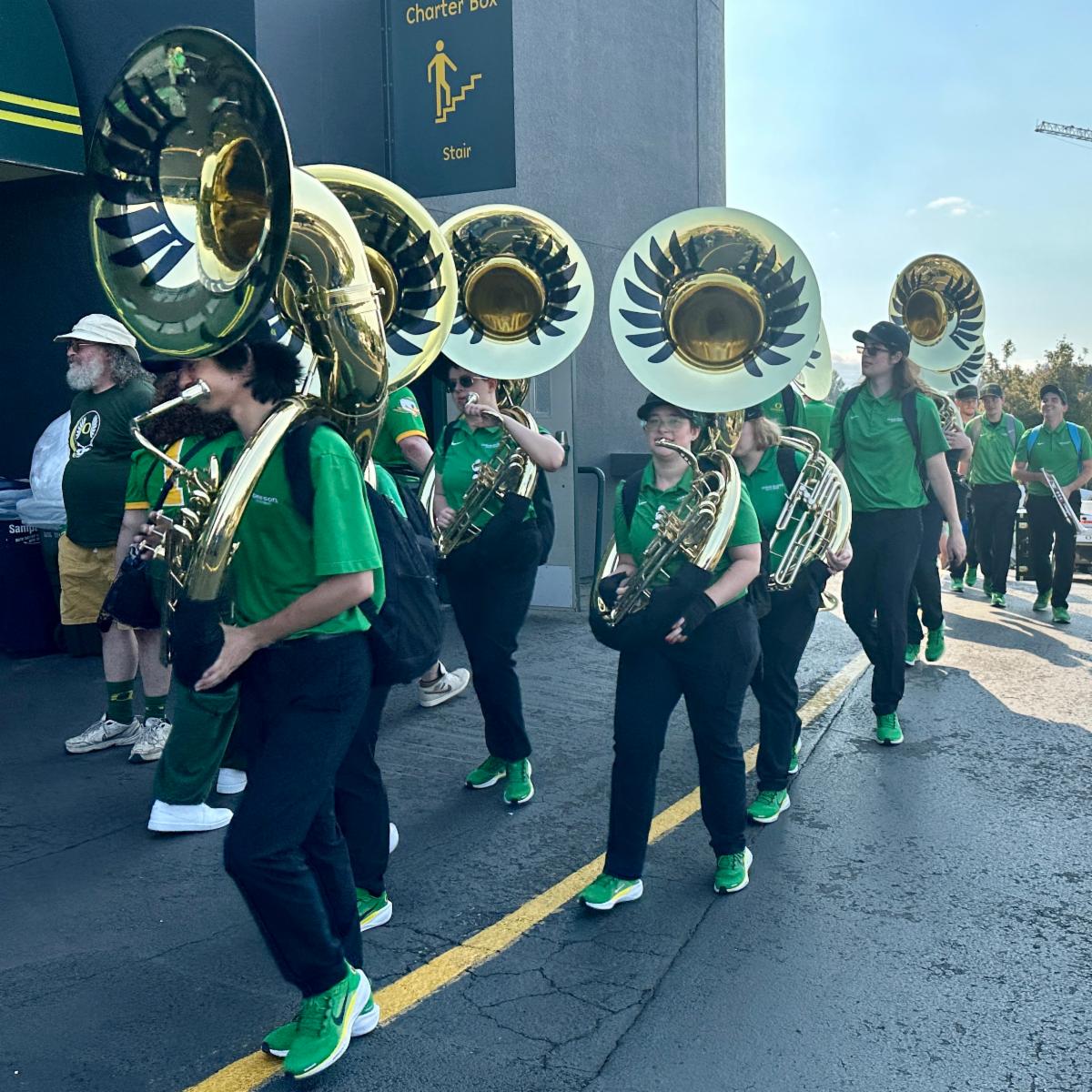 UO Ducks game