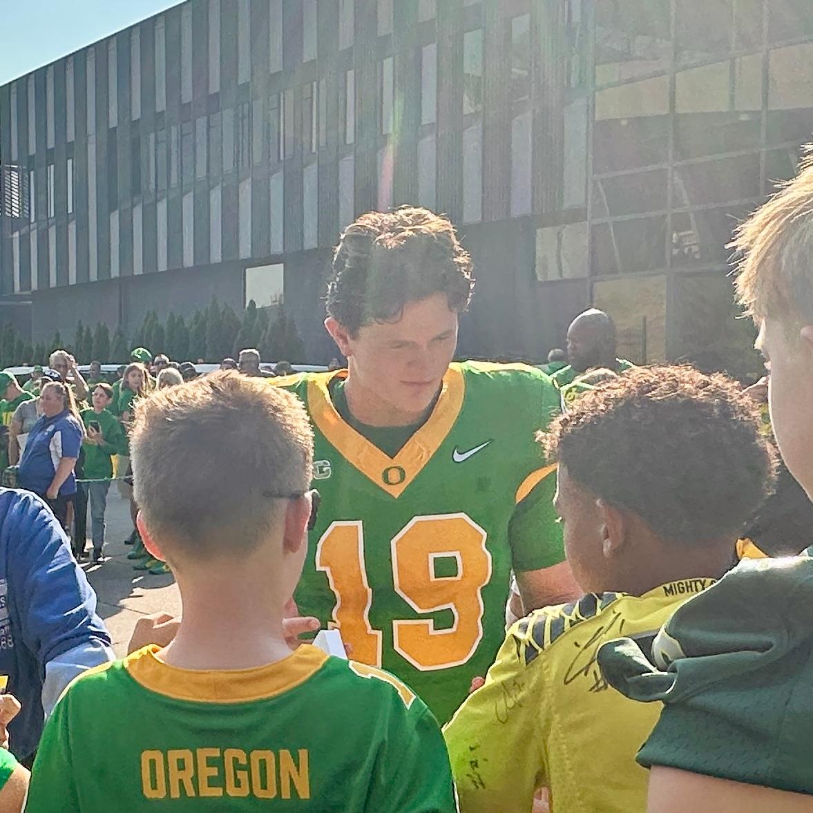 UO Ducks game