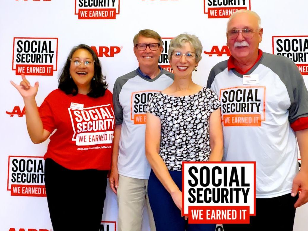 AARP Social Security celebration