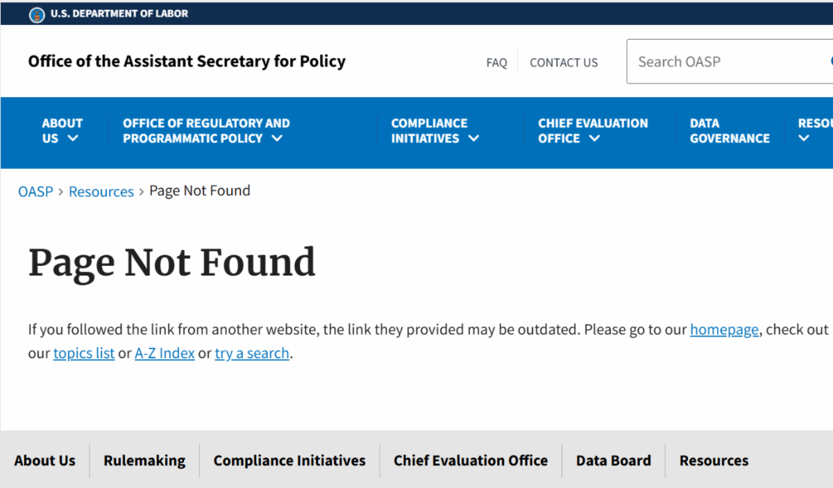 webpage down
