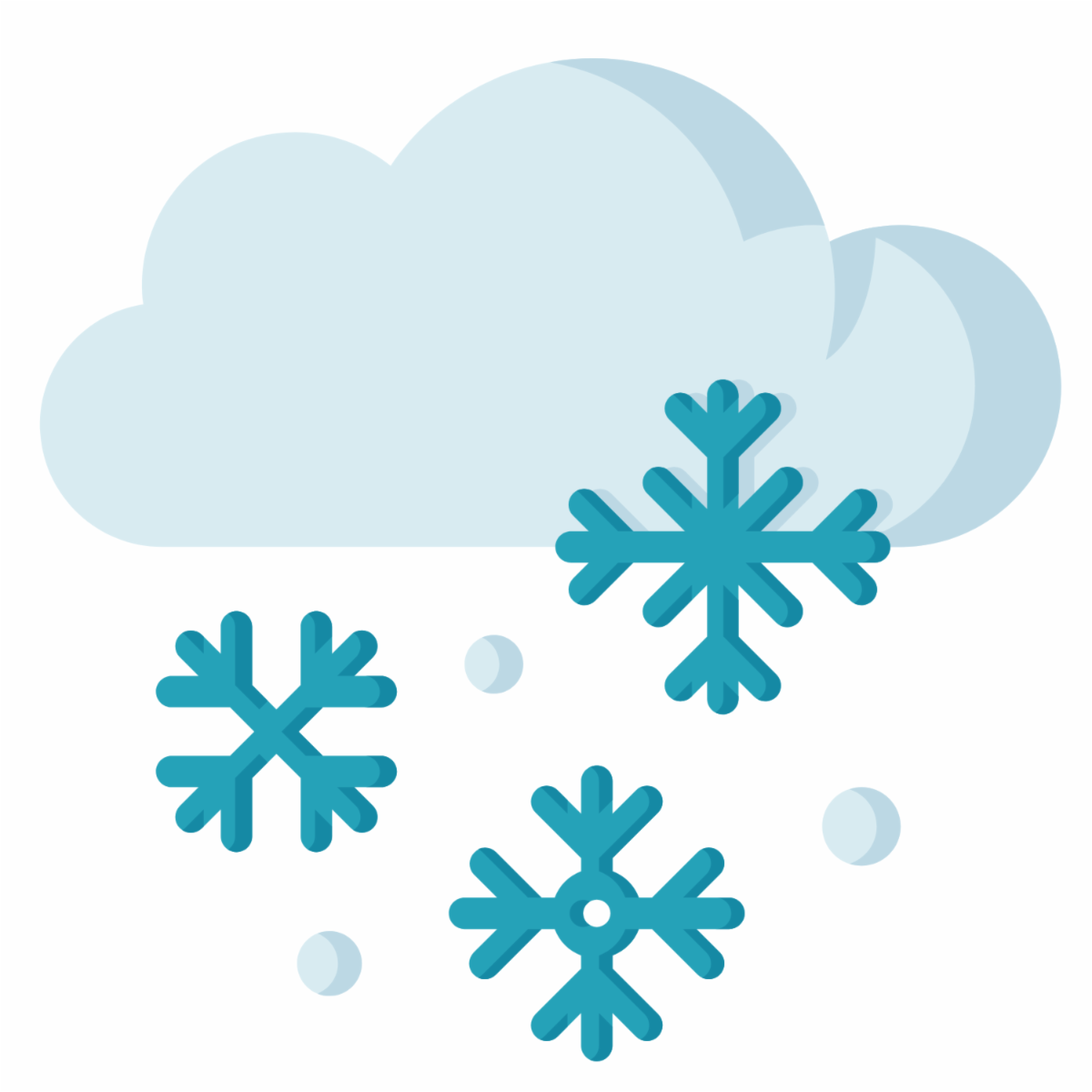 cloud with snow