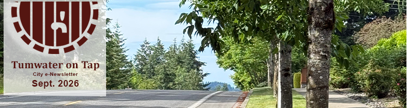 Tumwater on Tap news header
