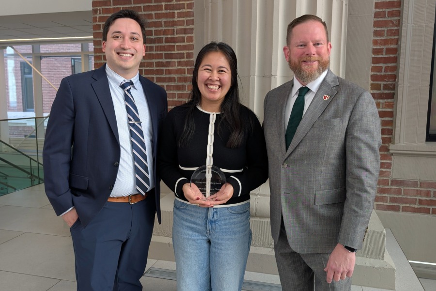 Dr Sunagawa with Daniel Kresock and Dean Klepser