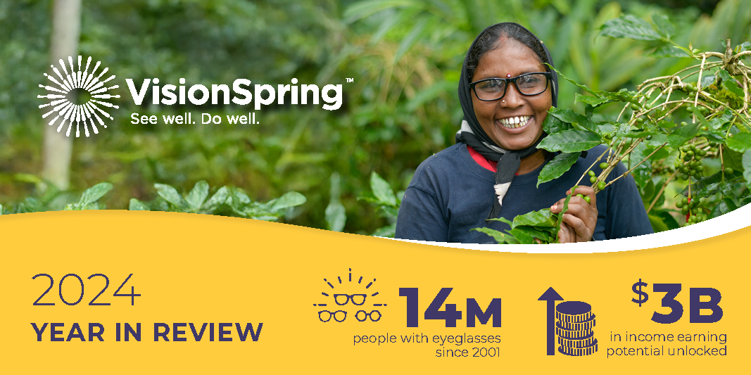 Visionspring Web's Sharing VisionSpring's 2024 Year in Review