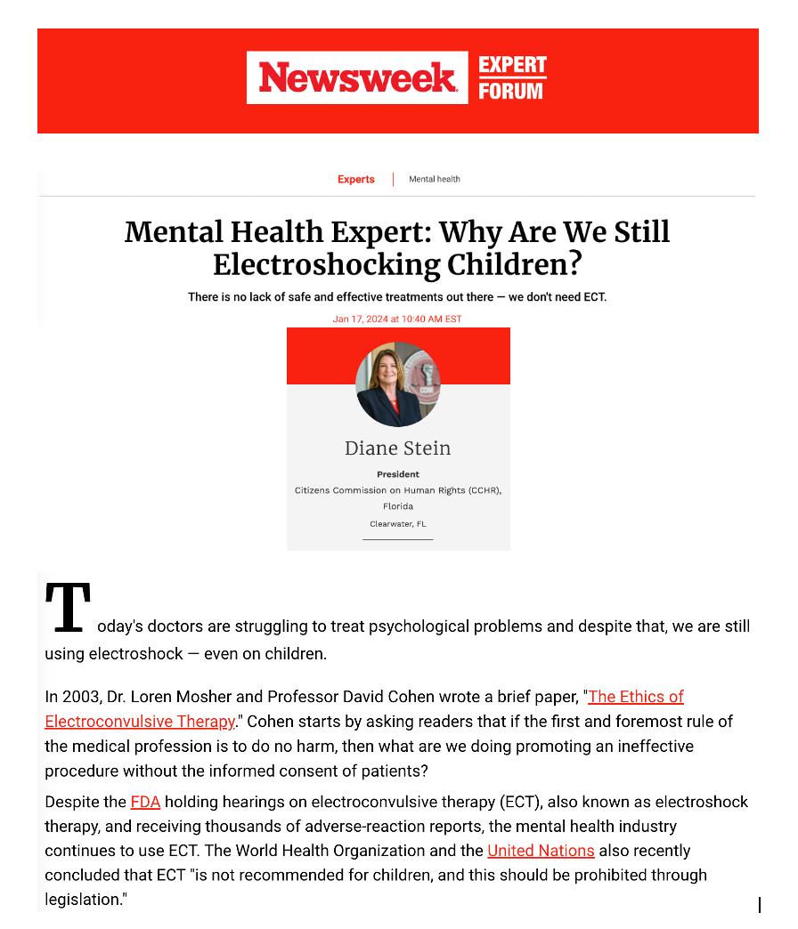 Newsweek ECT 2024