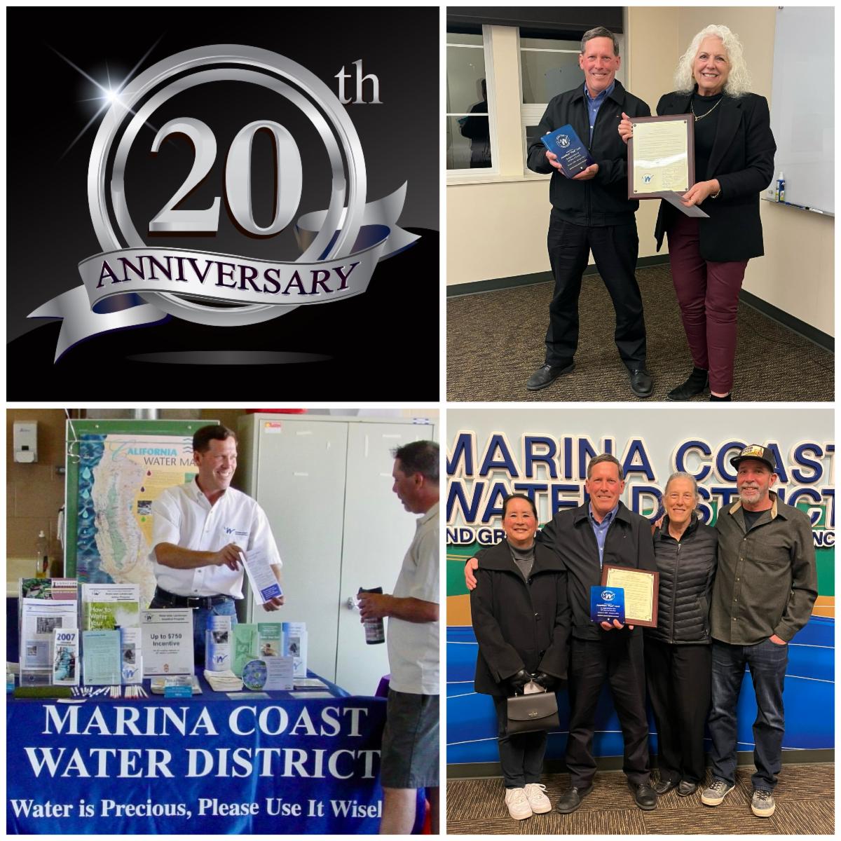 Conservation Specialist Paul Lord 20th anniversary. 