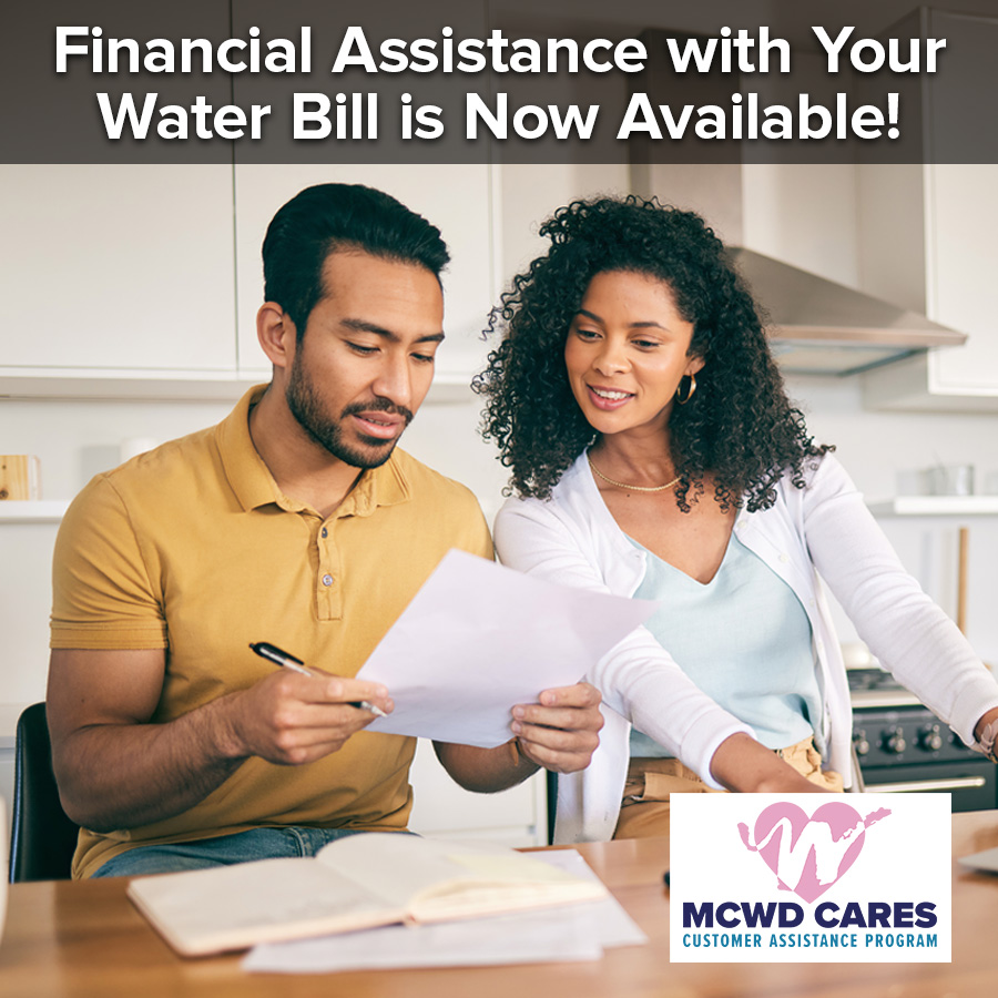 Financial Assistance with Your Water Bill is Now Available!