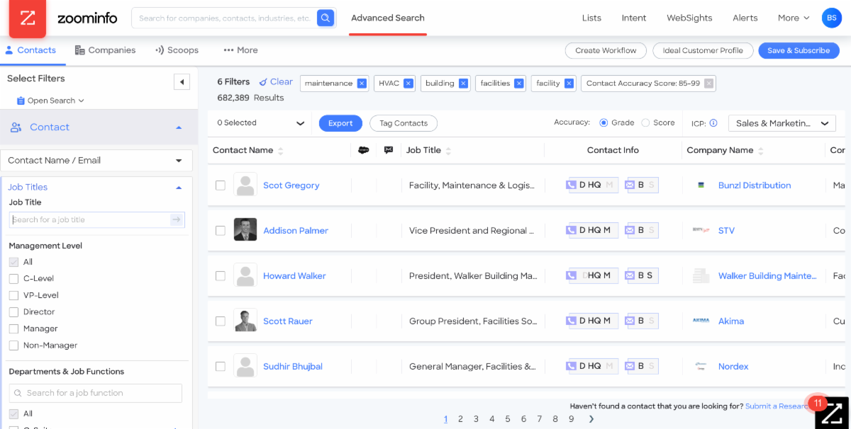 Effective Sales Prospecting with ZoomInfo