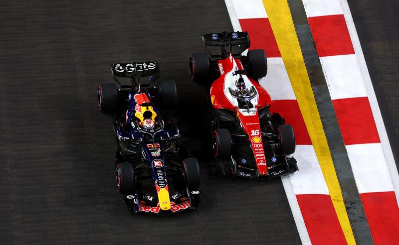Verstappen Leclerc Singapore