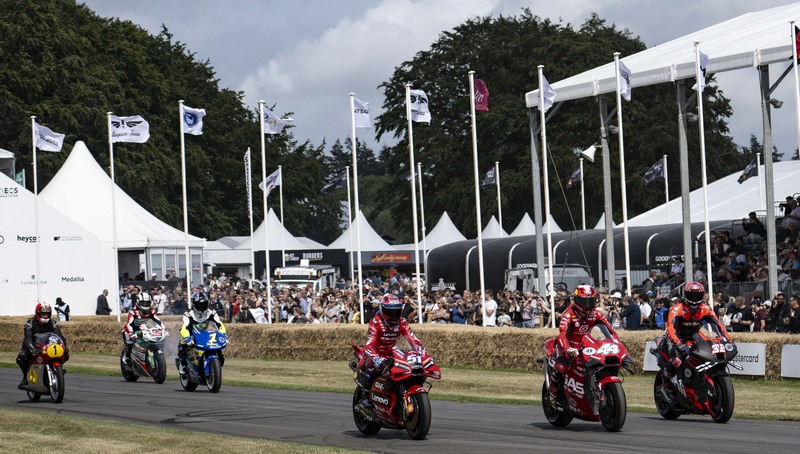Goodwood MotoGP Demo