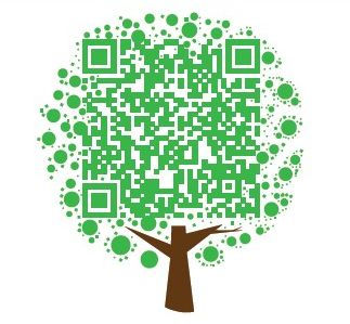 tree shaped QR code