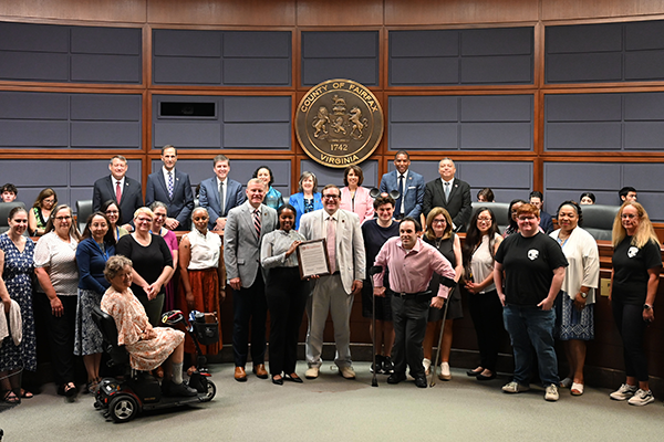 Fairfax County proclamation for the 36th anniversary of the Americans for Disability Act