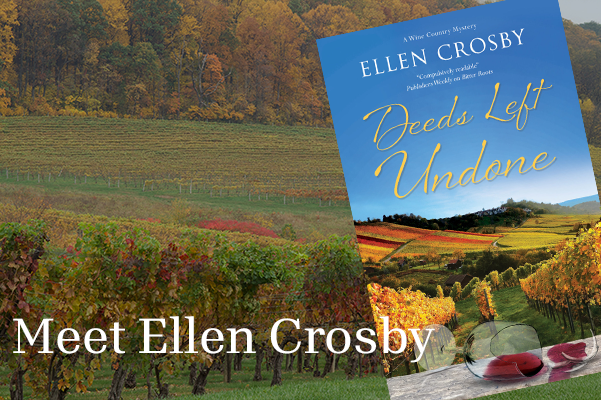 Meet mystery novelist Ellen Crosby