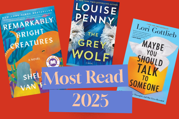Books most checked out from the Fairfax County Public Library in 2025