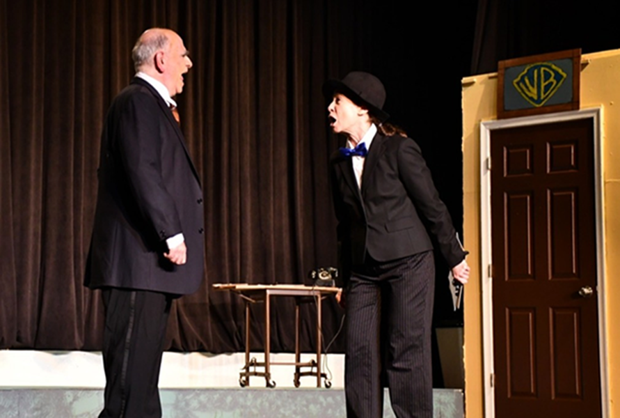 Actors performing in the play Sunshine Boys